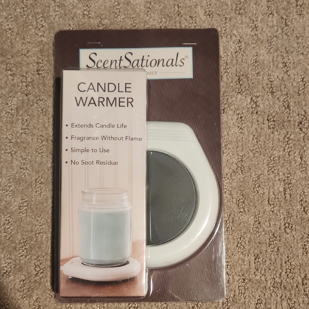 White Candle Warmer